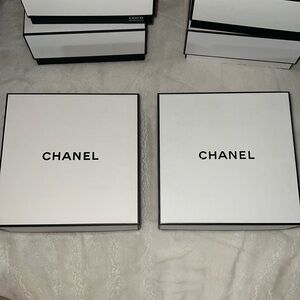 Chanel gift box set of 2